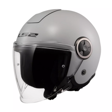 Kask otwarty Jet LS2 Classy Pearl Grey
